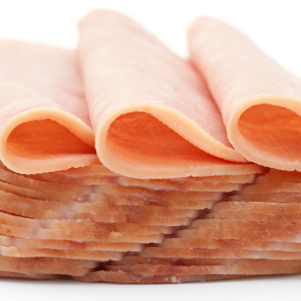 deli meat slices